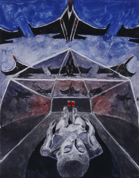 Olena Kurzel - print from the "Chronicles of War" series
