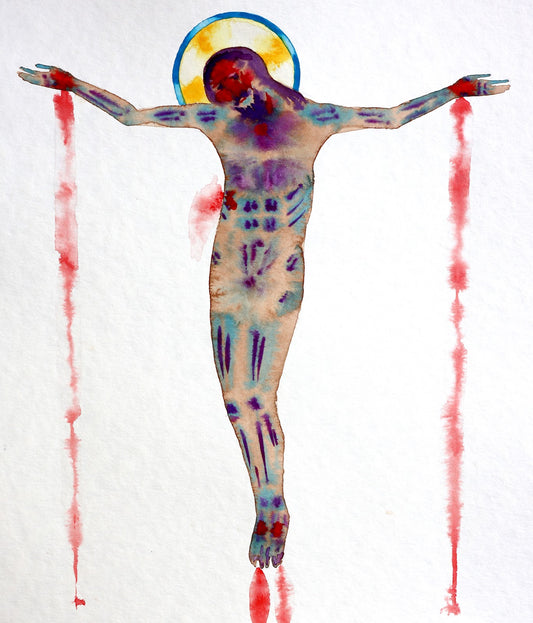 Danylo Movchan - print 35x30 "crucifix"