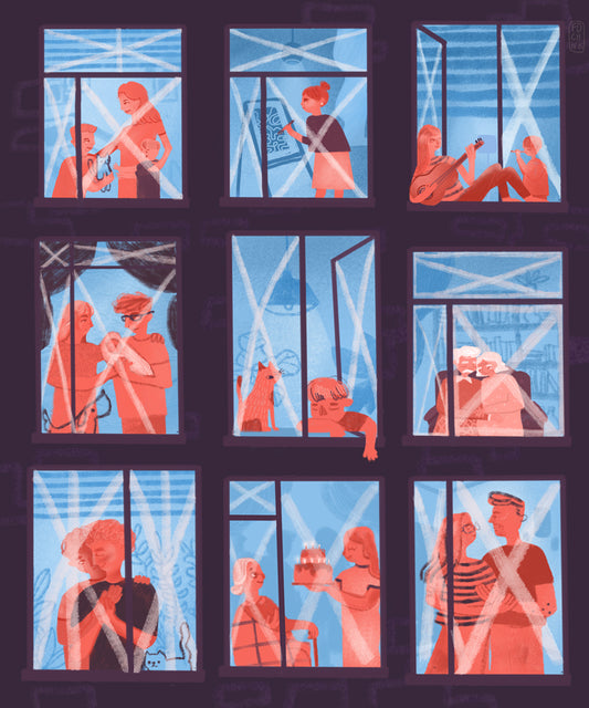 Darya Fedchenko - A4 print - "Window"